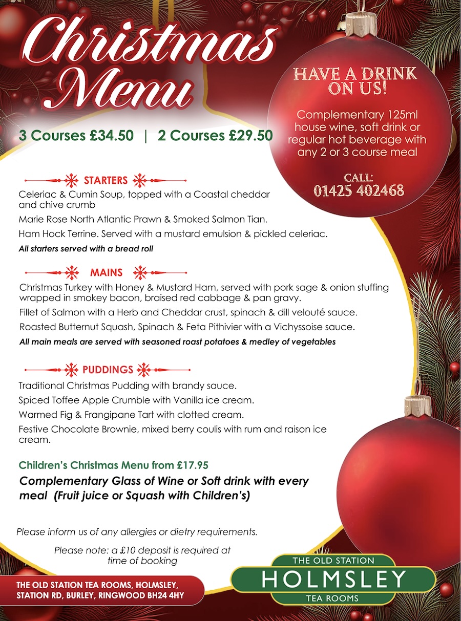 Christmas Lunch in the New Forest